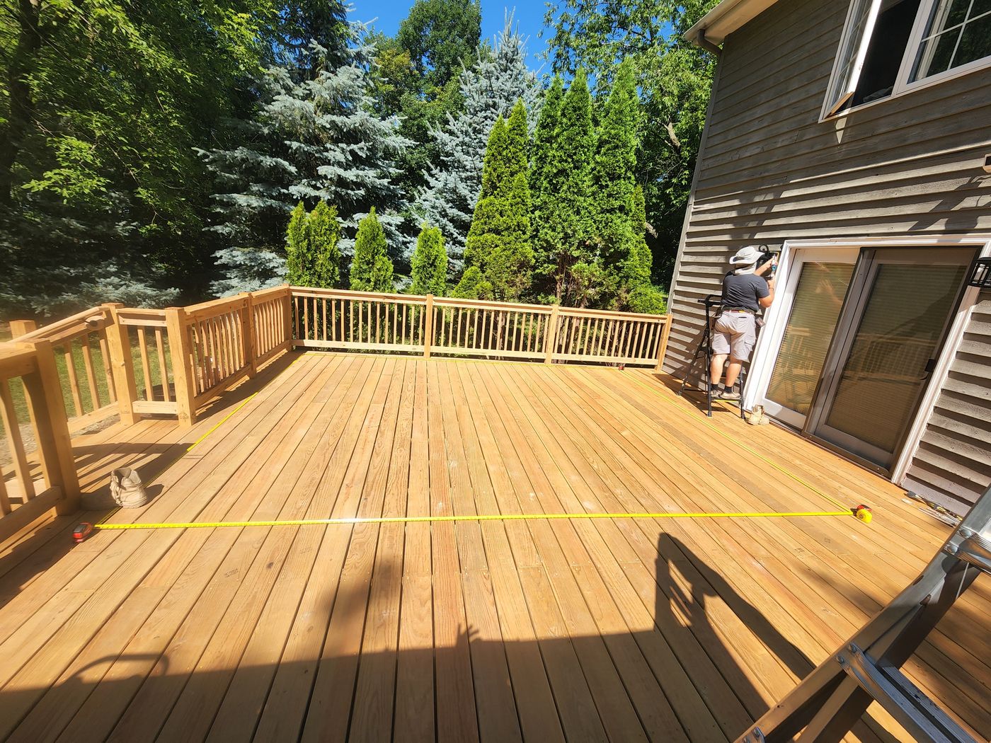 Large Cedar Deck